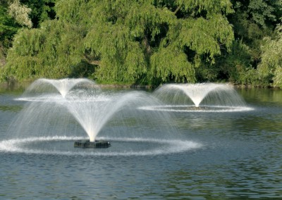 fontaines aérateur de bassin