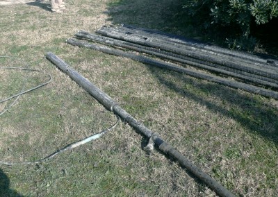 La pompe immergée et les tubes acier sont vérifiés